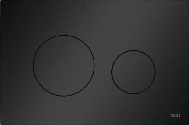 Przycisk spłukujący TECE loop podwójny do WC z tworz sztucz czarny mat