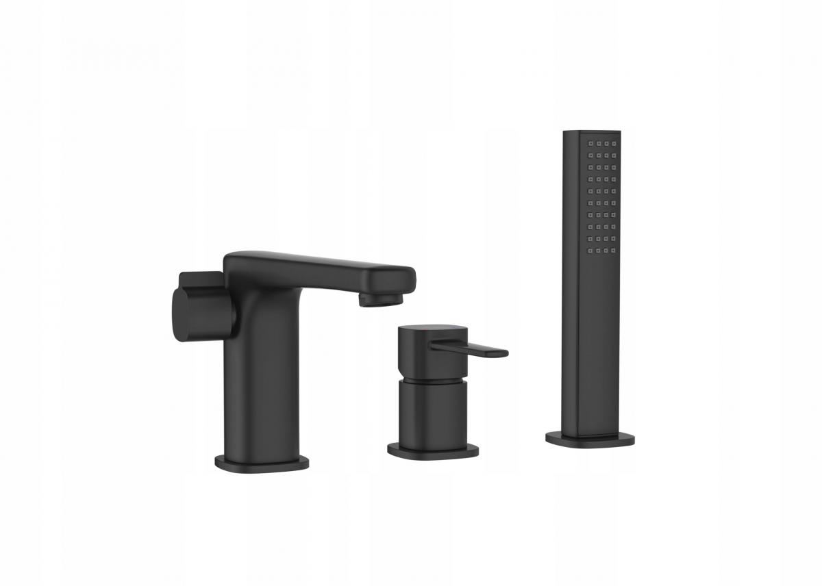 INVENA BATERIA WANNOWA 3 OTWOROWA GLAMOUR INVENA TREND CZARNA