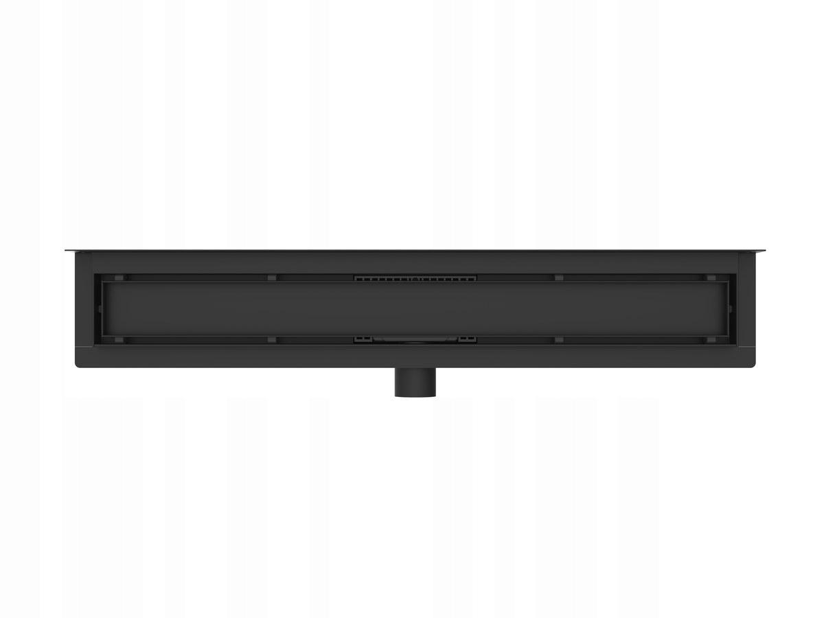 PURUS Odpływ przyścienny WALL 70 Black 2w1