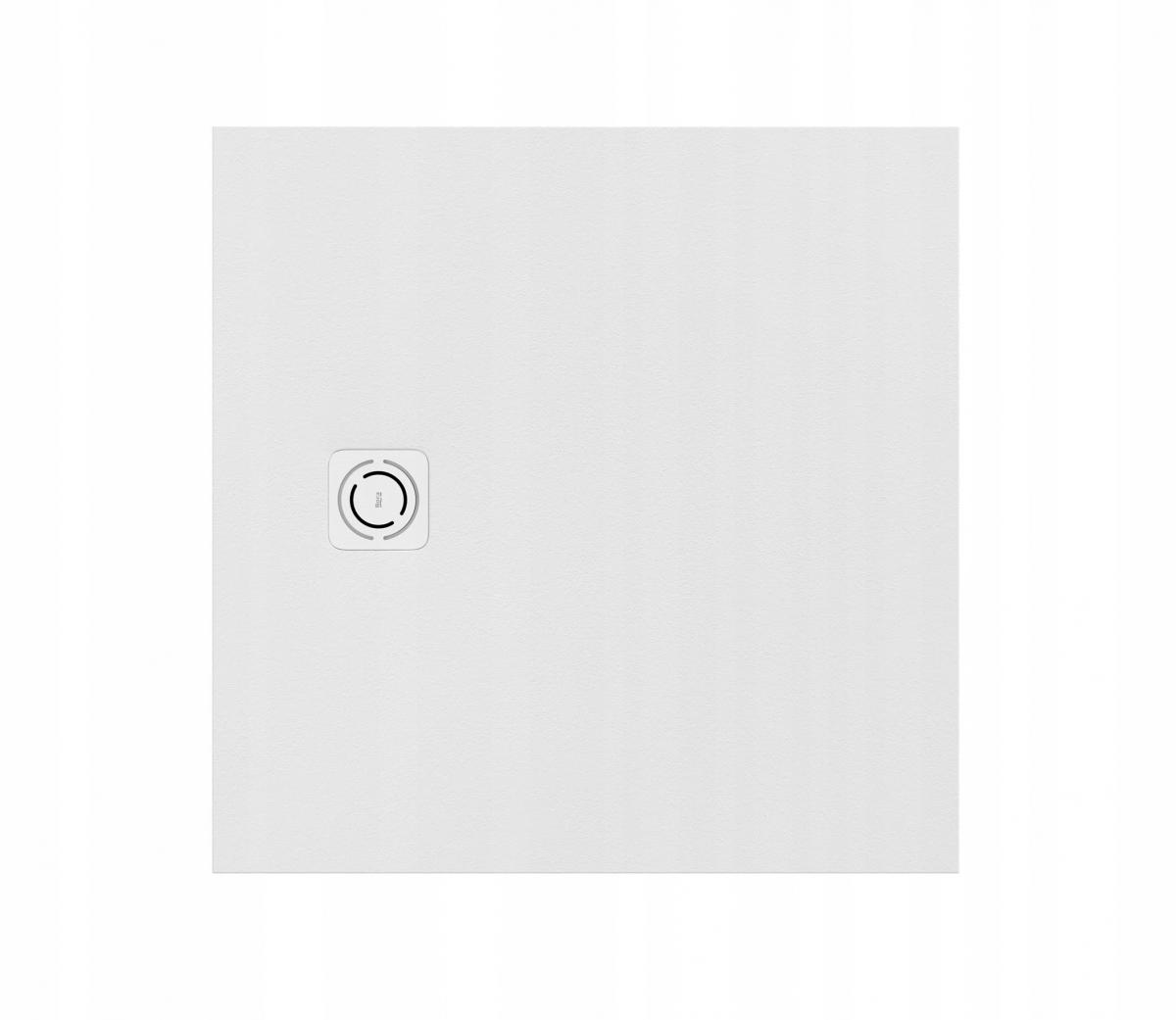ROCA Brodzik MAGMA prostokątny Stonex 90x90 niski + syfon osłona w kolorze