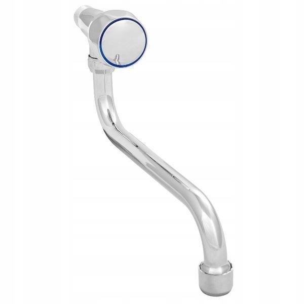 INVENA KRAN CZERPALNY ŚCIENNY WYL.S 200 MODENA