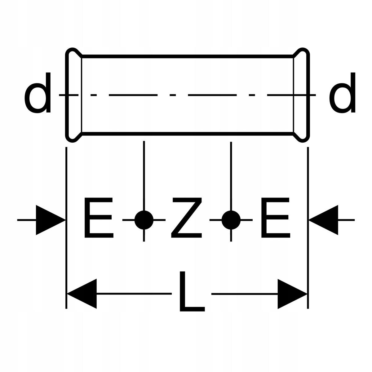 GEBERIT Mufa Geberit Mapress Edelstahl przesuwna d54