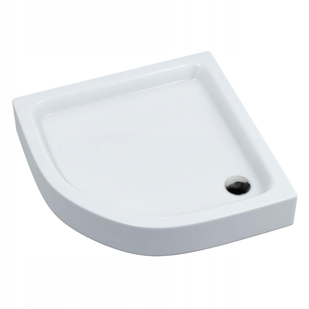 SCHEDPOL Brodzik akryl Grando Plus z podbudową Stabilsound 90x90 półokrągły