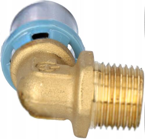 Kolano podłączeniowe PURMO CLEVERFIT z gwintem zewnetrznym 20x1/2 GZ