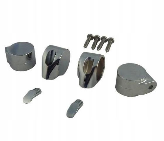 ROCA Elementy metalowe do zawiasów wolnoopadających mosiądz ROCA