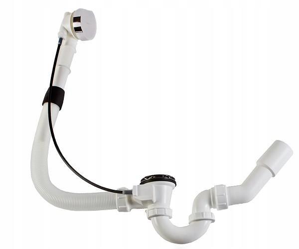 Zestaw przelowowo-odpływowy KLUDI ROTEXA 2000 1 1/2 chrom z syfonem