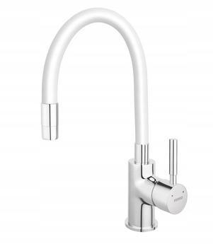 FERRO Bateria zlewozmywakowa Zumba biała 48h