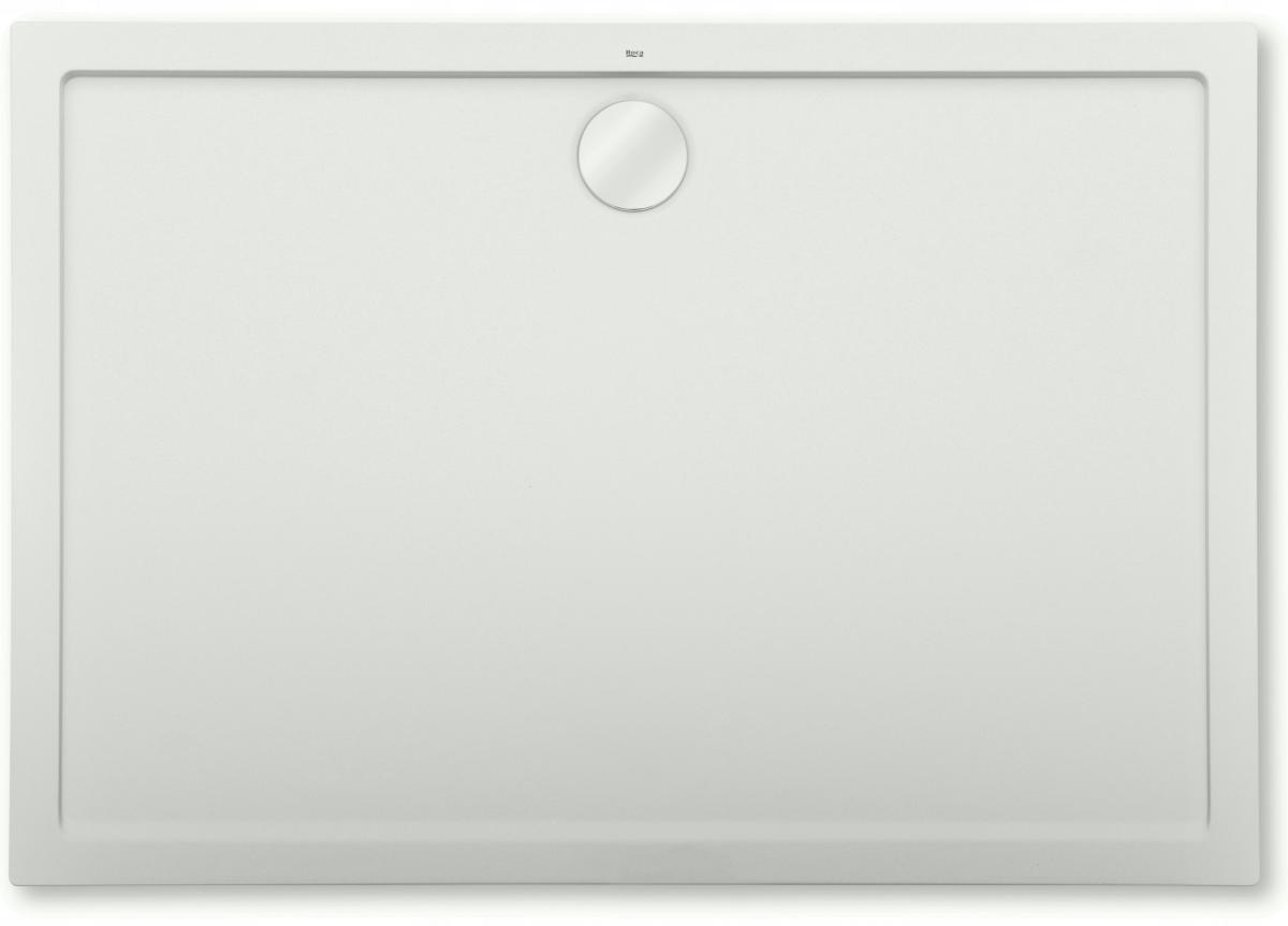 Brodzik konglomeratowy STONEX prostokąt 80x100x3.5 cm ROCA AERON zaw syfon