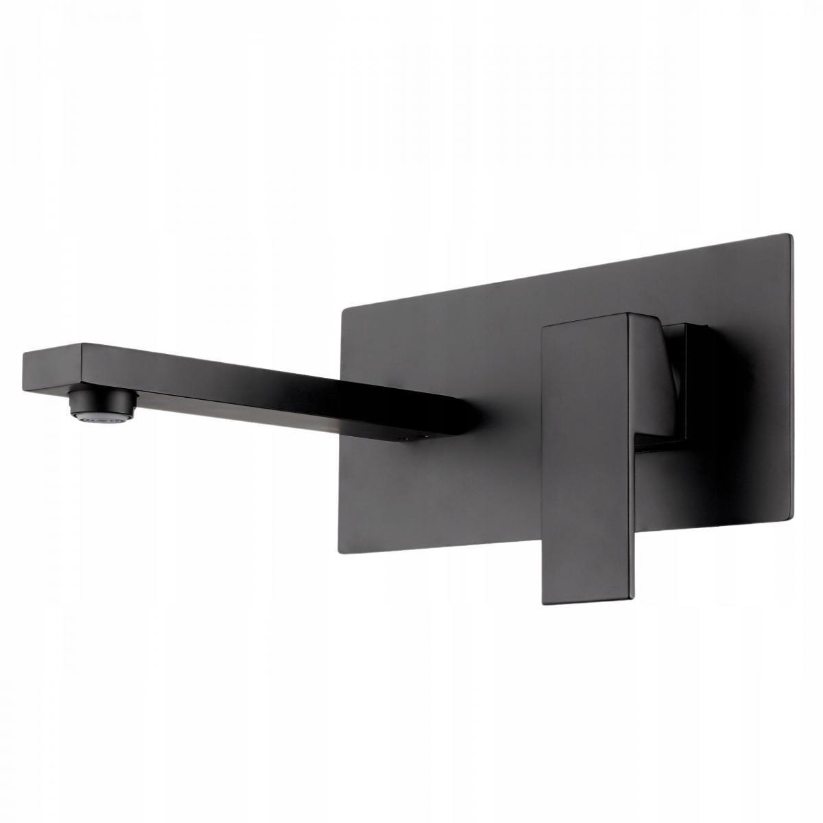 INVENA BATERIA UMYWALKOWA PODTYNKOWA PAROS INVENA TREND, CZARNA