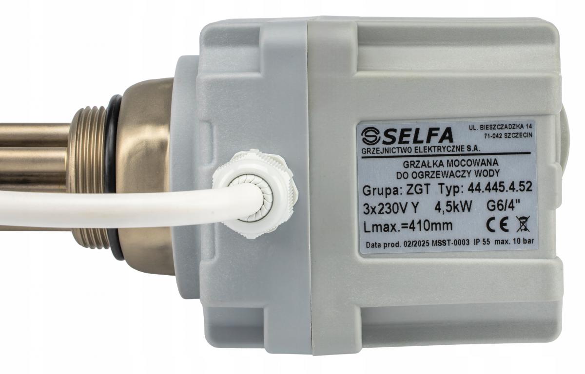 GALMET Komplet elektryczny z grzałką 4,5kW 3x230V - K6/4