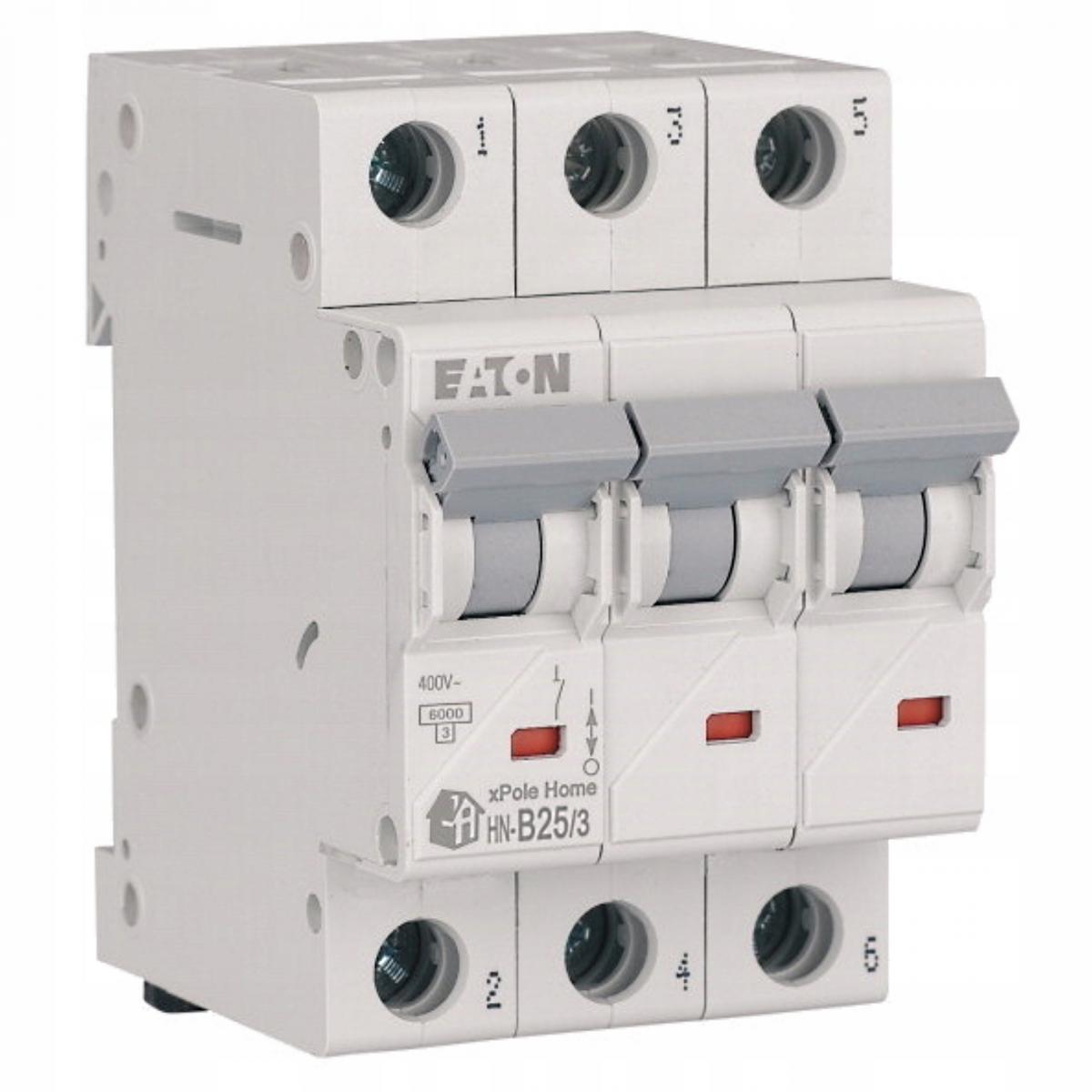 EATON Wyłącznik nadprądowy 6kA HN-B25/3
