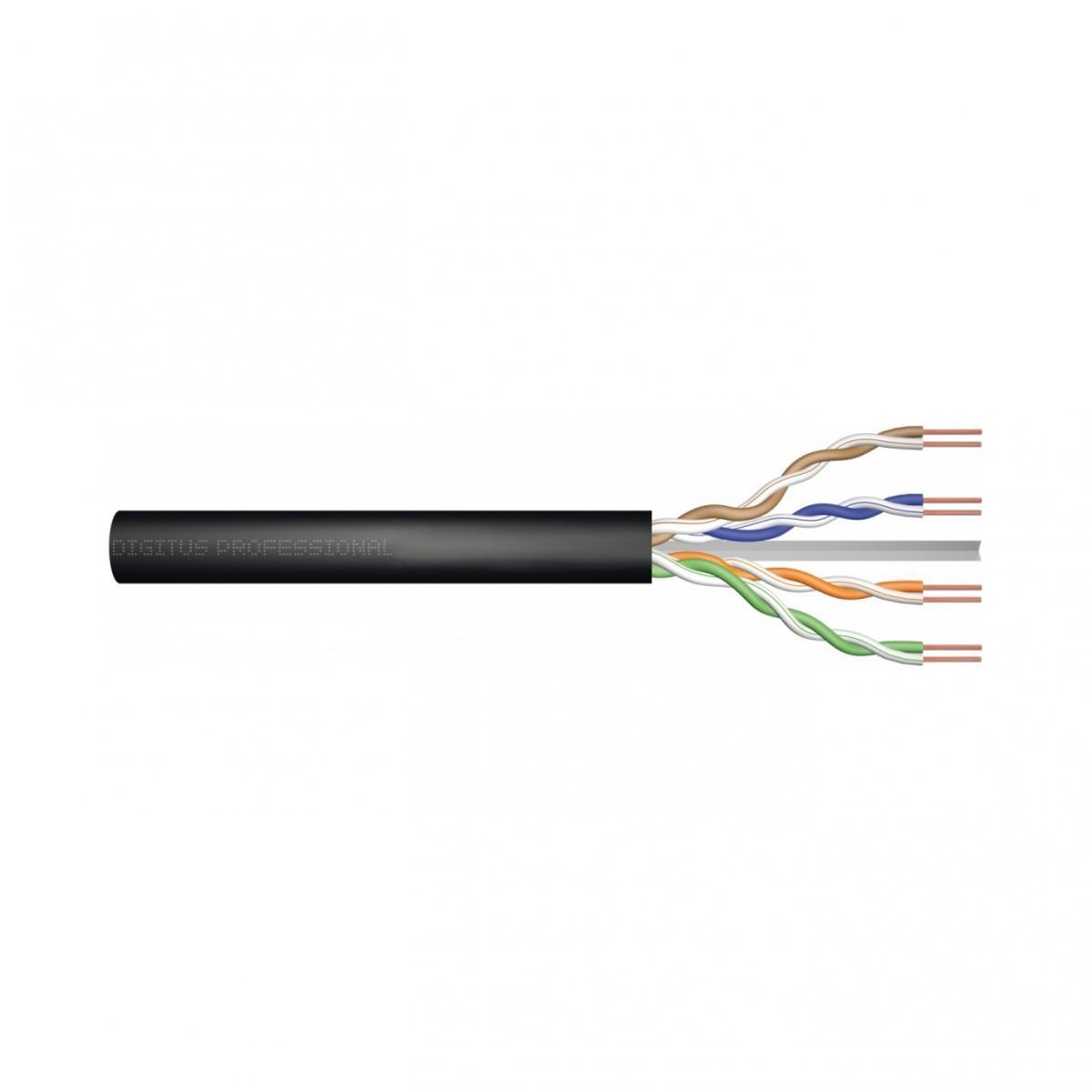 A-LAN Przewód komputerowy ALANTEC UTP kabel 4PR kat.5e OUTDOOR ŻELOWANY