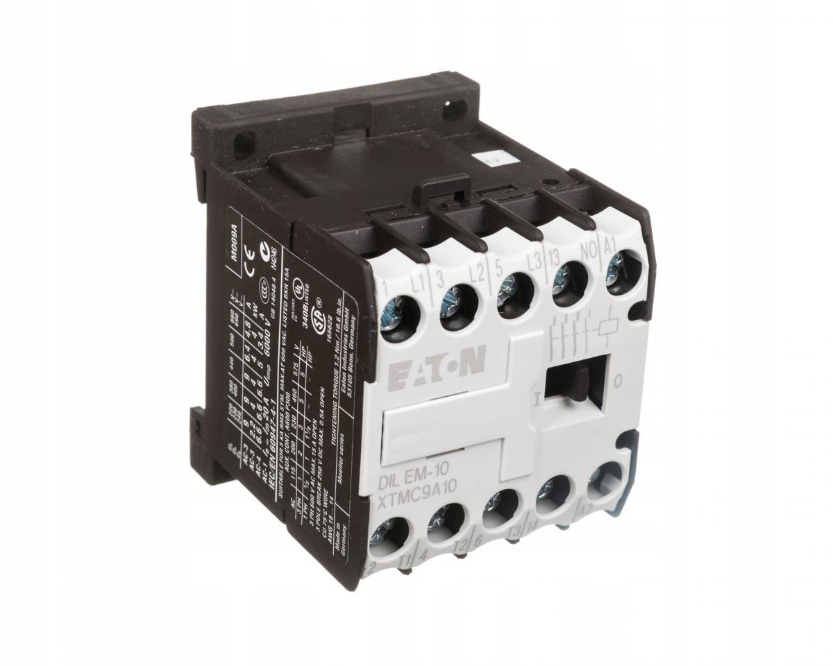 EATON Stycznik AC-3/I=9A P=4kW/ 1Z 0R DILEM-10(24V50HZ)