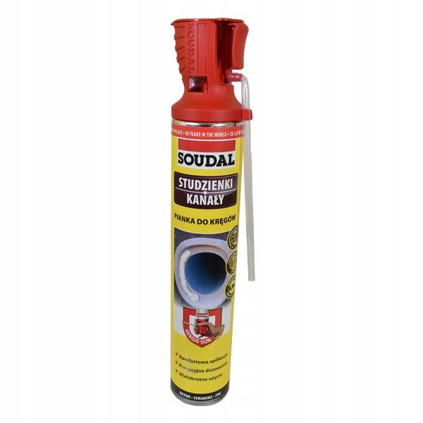 SOUDAL Pianka do kręgów studziennnych 750ml
