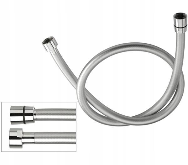 Wąż prysznicowy PVC Silver 150 cm