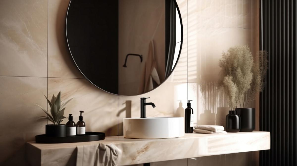 INVENA BATERIA UMYWALKOWA KALITEA INVENA TREND CZARNA