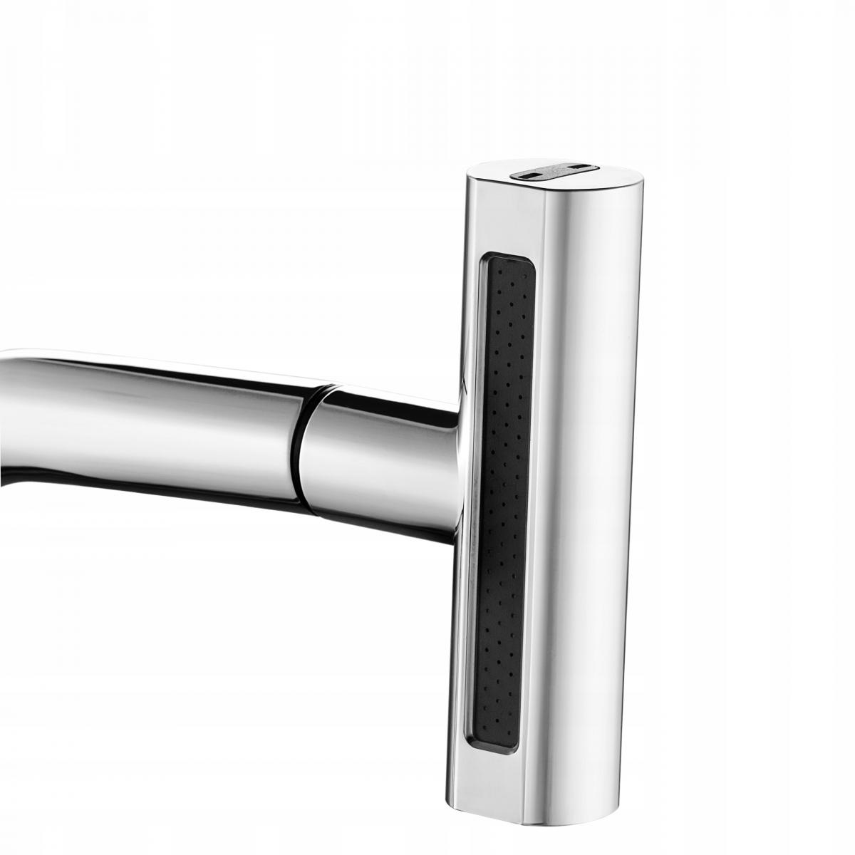 INVENA BATERIA ZLEWOZMYWAKOWA NELIA 4-FUNKCYJNA INVENA TREND, CHROM