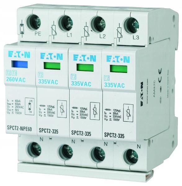 EATON Ogranicznik przepięć SPCT2-335-3+NPE