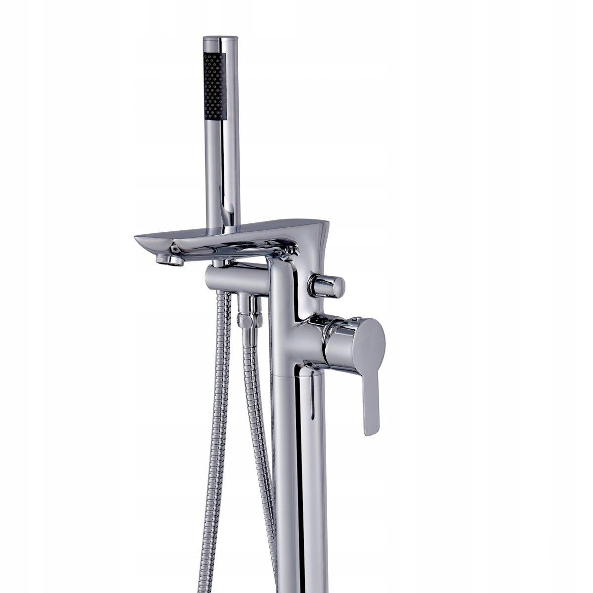 INVENA BATERIA WANNOWA WOLNOSTOJĄCA GLAMOUR INVENA TREND CHROM