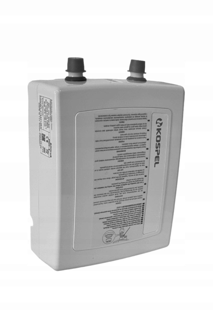 Podgrzewacz elektryczny przepływowy ciśnieniowy KOSPEL AMICUS EPO2.-6,2 kW