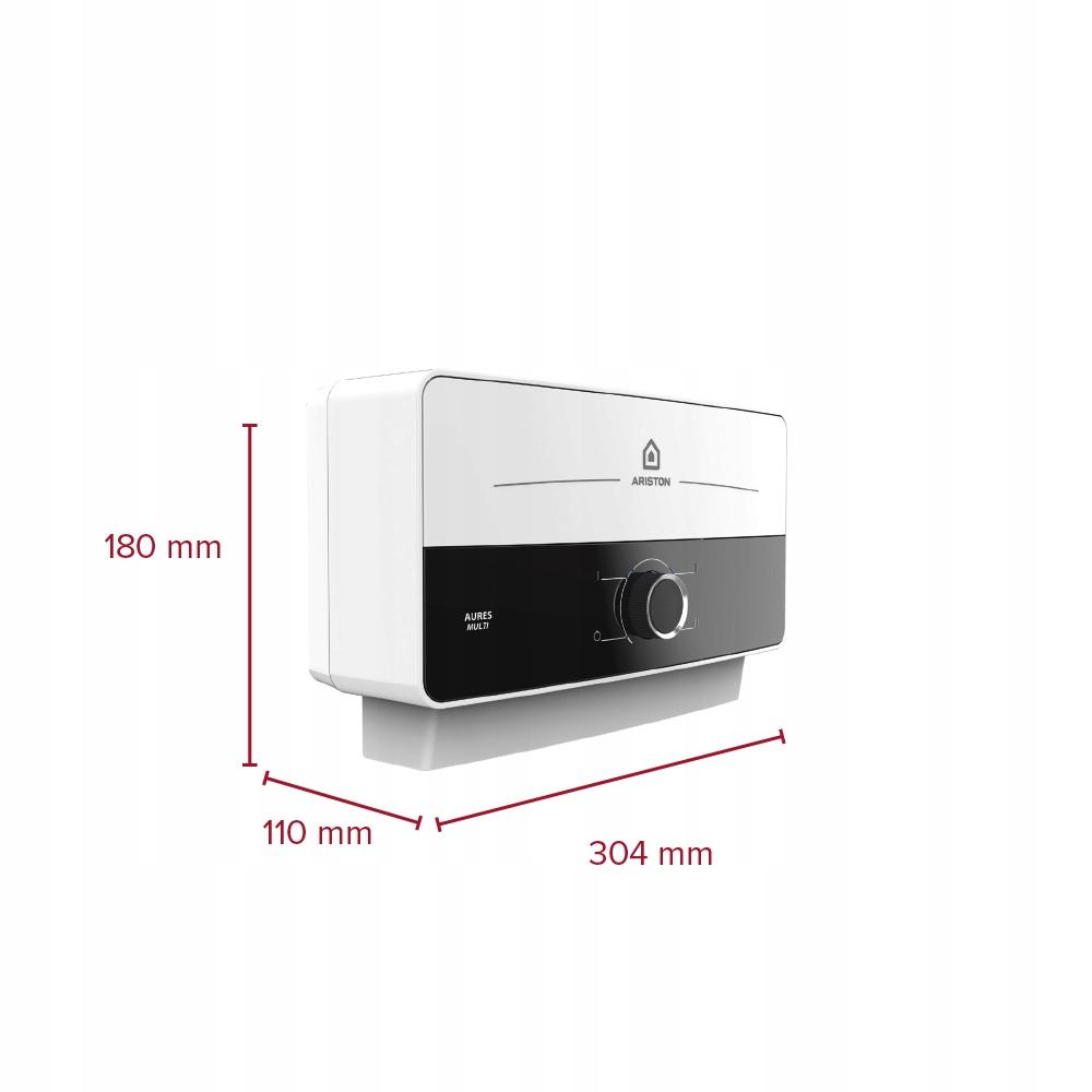 Podgrzewacz elektryczny przepływowy 7 kW ARISTON AURES SLIM MULTI SM 7 EU