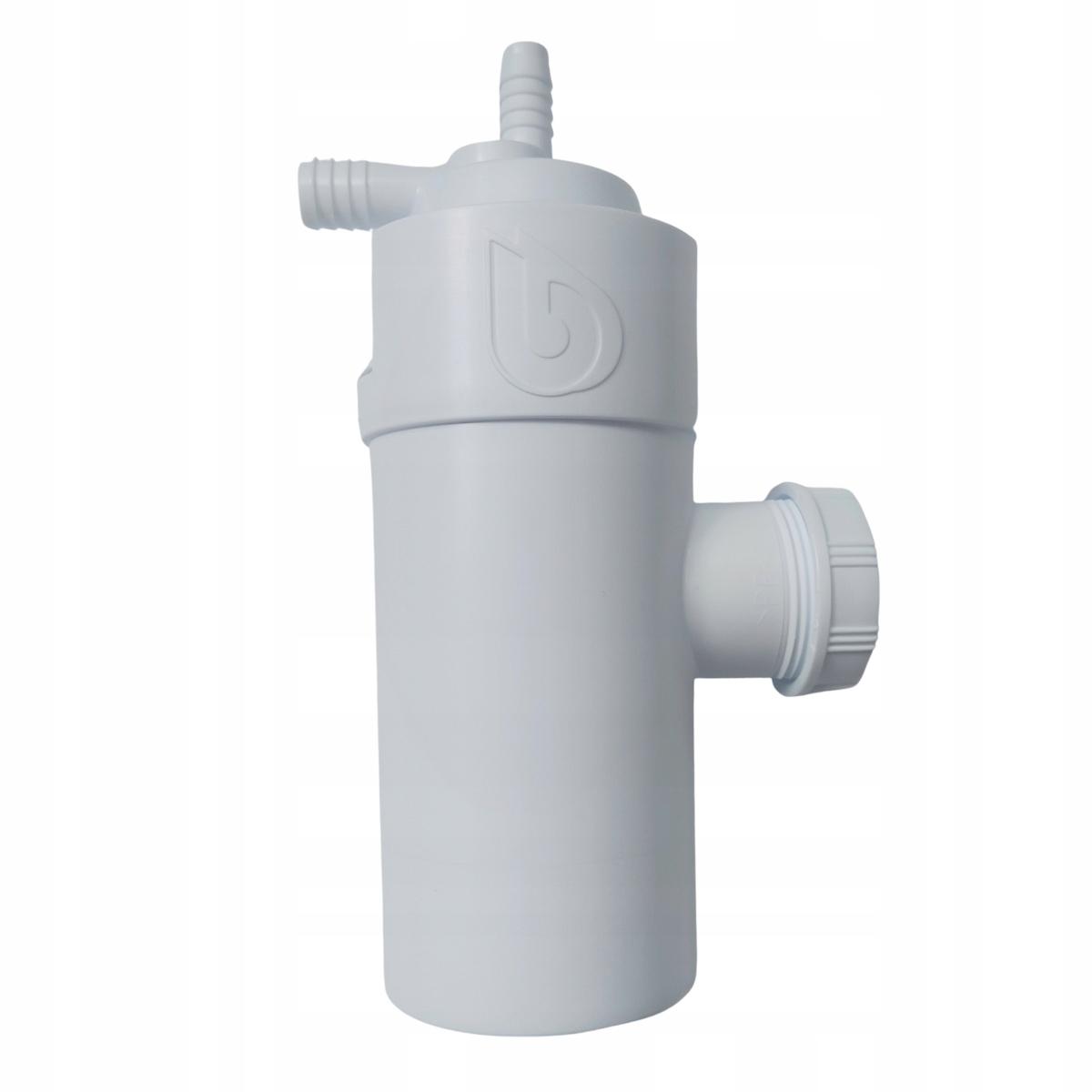 Syfon do odprowadzania popłuczyn ze zmiękczacza