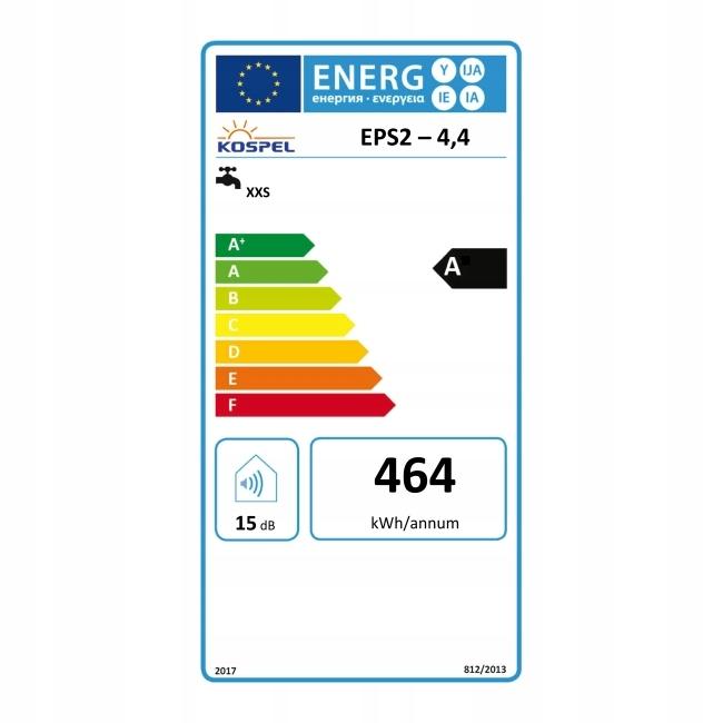 Podgrzewacz elektryczny przepływowy 4.4 kW KOSPEL TWISTER EPS2-4,4