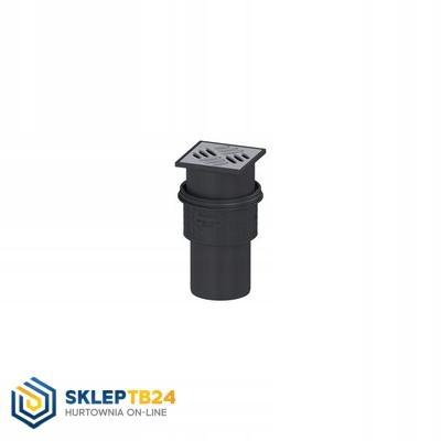 KESSEL Odpływ punktowy Practicus DN100 pion 120x120, Multistop