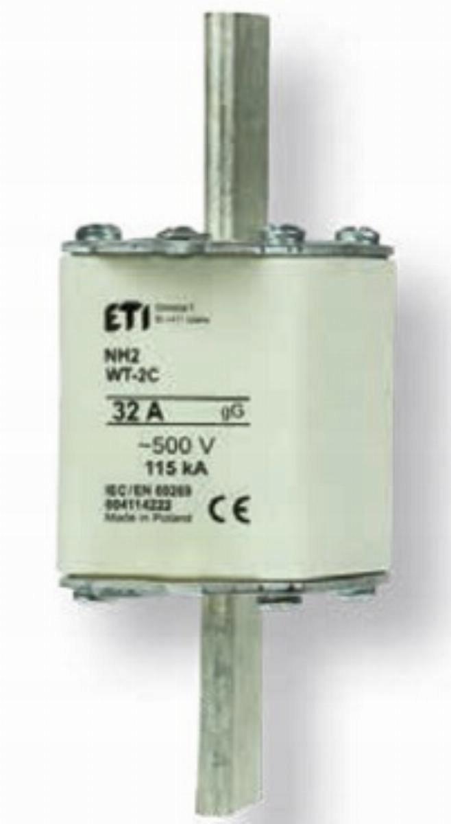 ETI Wkładka topikowa szybka NH2/WT-2C GF 100A/500V