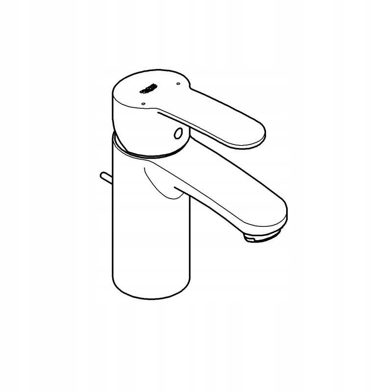 Bateria umywalkowa sztorcowa ROCA ATLAS chrom