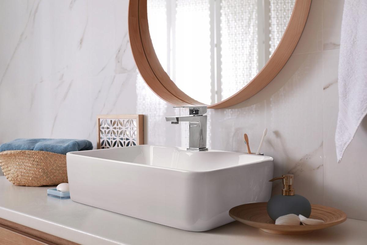 Bateria umywalkowa INVENA PAROS CHROM 48h