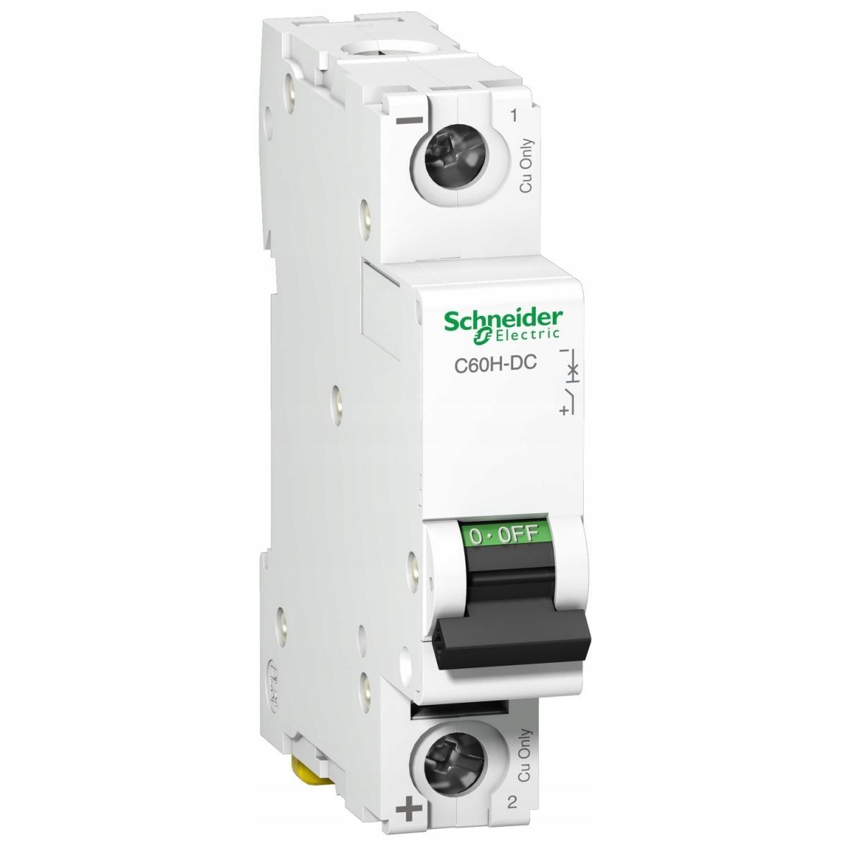 SCHNEIDER ELECTRIC Wyłącznik nadprądowy C60H-DC-C1-1 C 1A 1-biegunowy