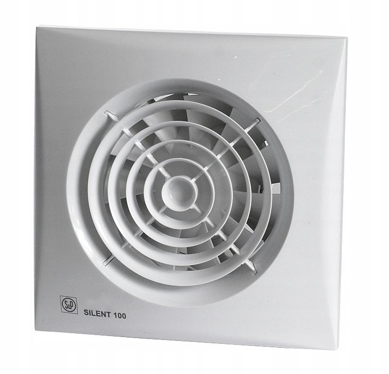 Wentylator łazienkowy VENTURE SILENT CHZ 100mm 48h