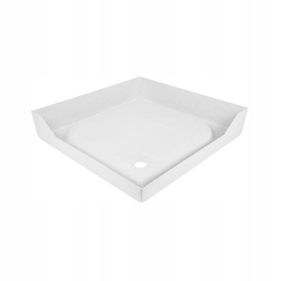 INVENA BRODZIK KWADRATOWY 80X80 16 CM BEZ SYFONU POLSKI
