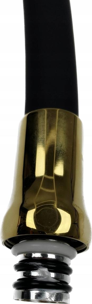 INVENA JEDNOFUNKCYJNA ELASTYCZNA WYLEWKA DO BATERII ZLEWOZ, GOLD