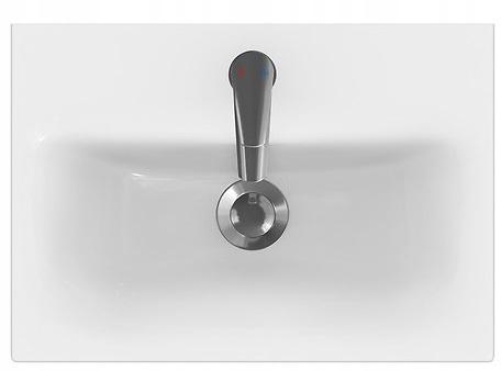 Zestaw 977 Moduo 60 biały (szafka + umywalka)