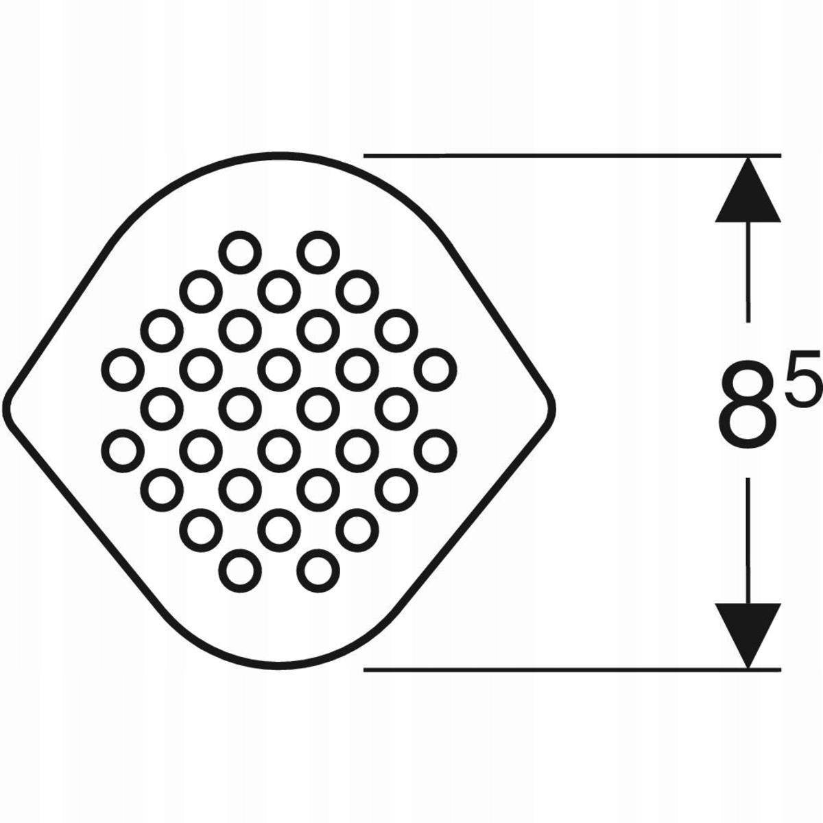 Sitko odpływowe do pisuaru Alex