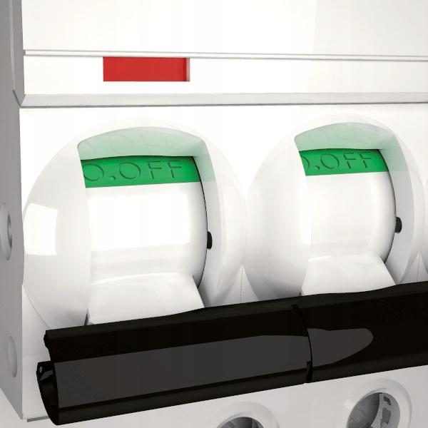 IC60N Wyłącznik nadprądowy, 2A, 6kA, charakterystyka C, 3-polowy