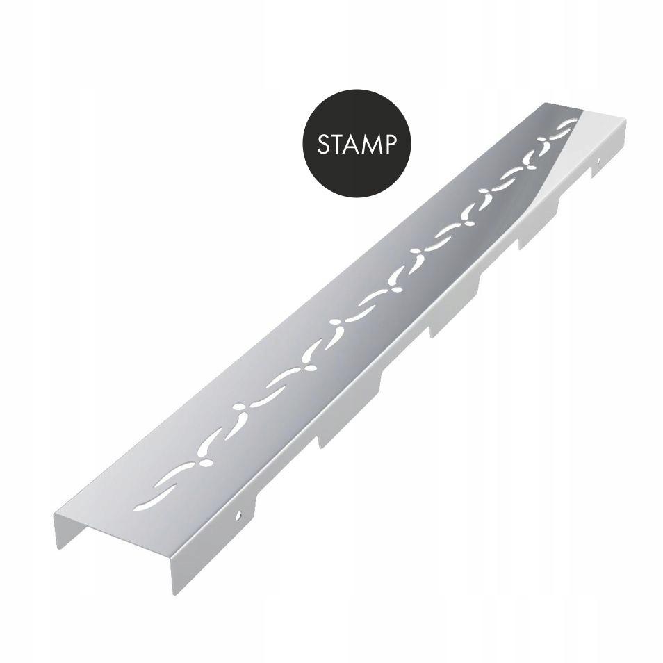Odpływ liniowy OLP90 / ST-LOW Standard Plus 90x8x7 cm Base-Low, z maskown