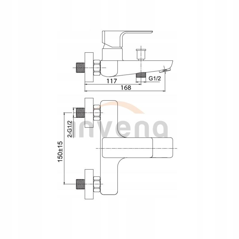 Bateria wannowa INVENA NYKS 48h