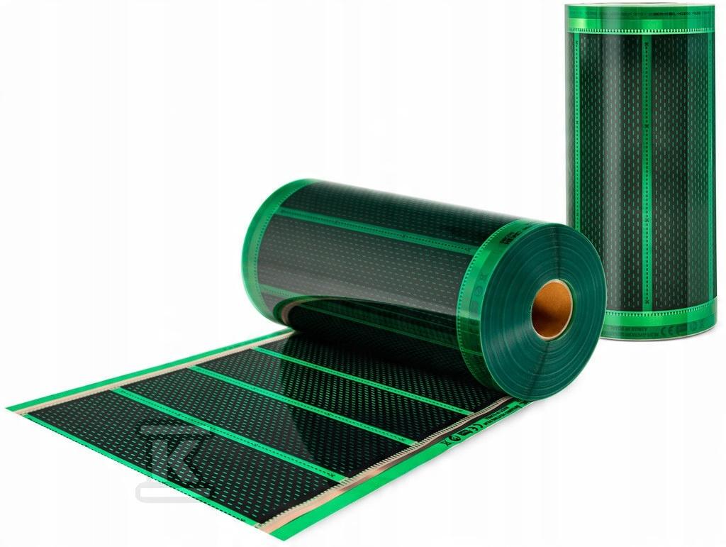 HEAT DECOR Folia grzewcza HD-G 140 W/m2 - szerokość 25 cm - rolka 100 mb