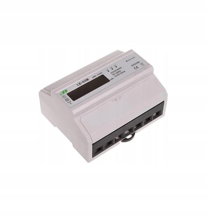 F&F Licznik energii elektrycznej MODBUS RS-485 -trójfazowy LE-03M