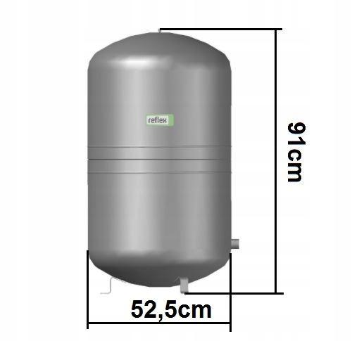 Naczynie wzbiorcze REFLEX C.O. 1,5 / 6 bar N-140 140L 48h