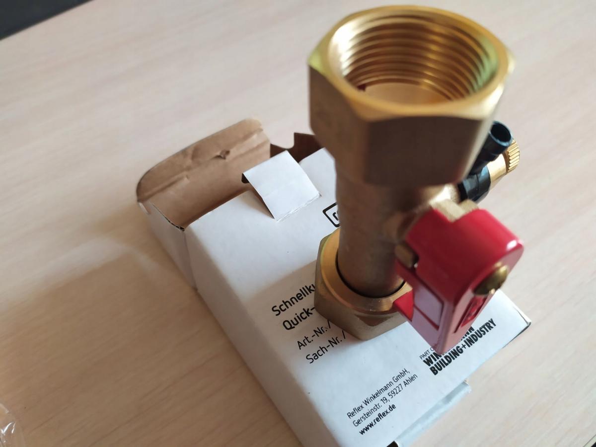 REFLEX SZYBKOZŁĄCZKA DO NACZYNIA PRZEP. 3/4 48h