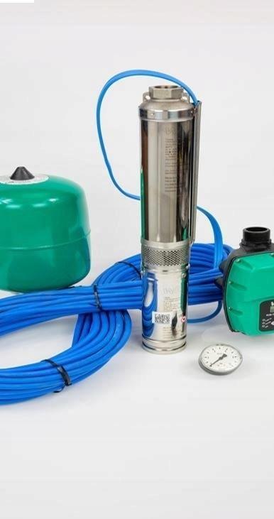 Zestaw STABILNE CIŚNIENIE Wilo-Sub TWU3.03-08-HS-ECP-B 150m 1x230V 48h