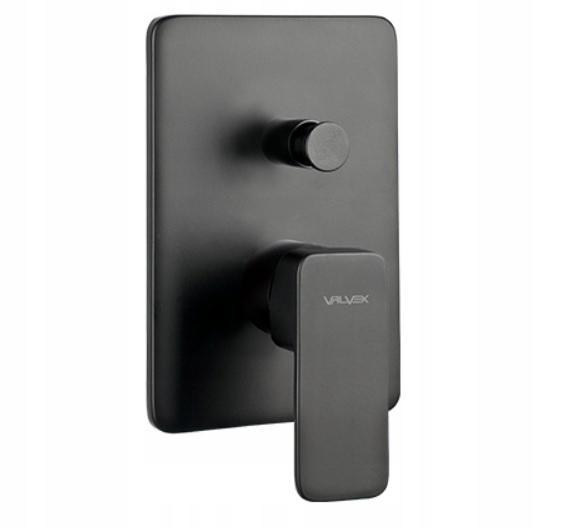 Bateria wannowo-prysznicowa Loft Black podtynkowa black mat