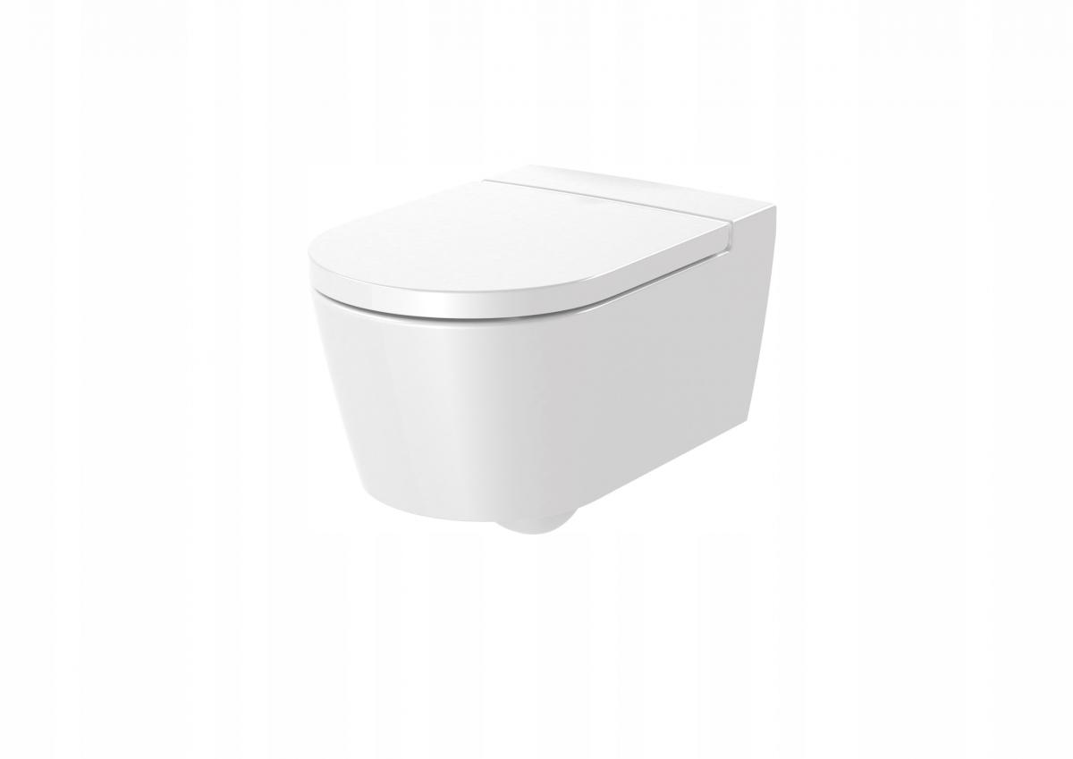 Miska wisząca INSPIRA ROUND 56x37cm Rimless Biały ROCA[10]