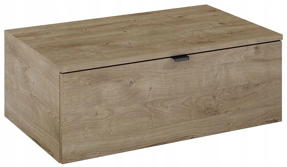 Szafka do stelaża 757 x 455 x 275 mm dąb canela z 1 szufladą ROCA Indus 80