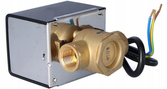 Flowair Zawór dwudrogowy 1/2 z siłownikiem 48h