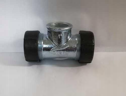 Trójnik zaciskowy Gebo QUICK QT 1 do rur stalowych